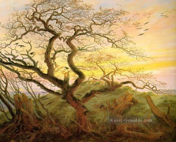 Des Baumes der Krähen romantischen Caspar David Friedrich Ölgemälde